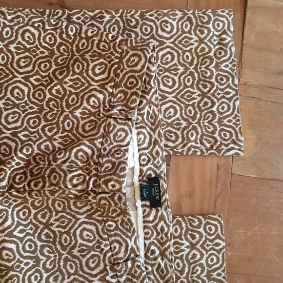 JCrew City Fit Printed Pants - Picture 4 of 6